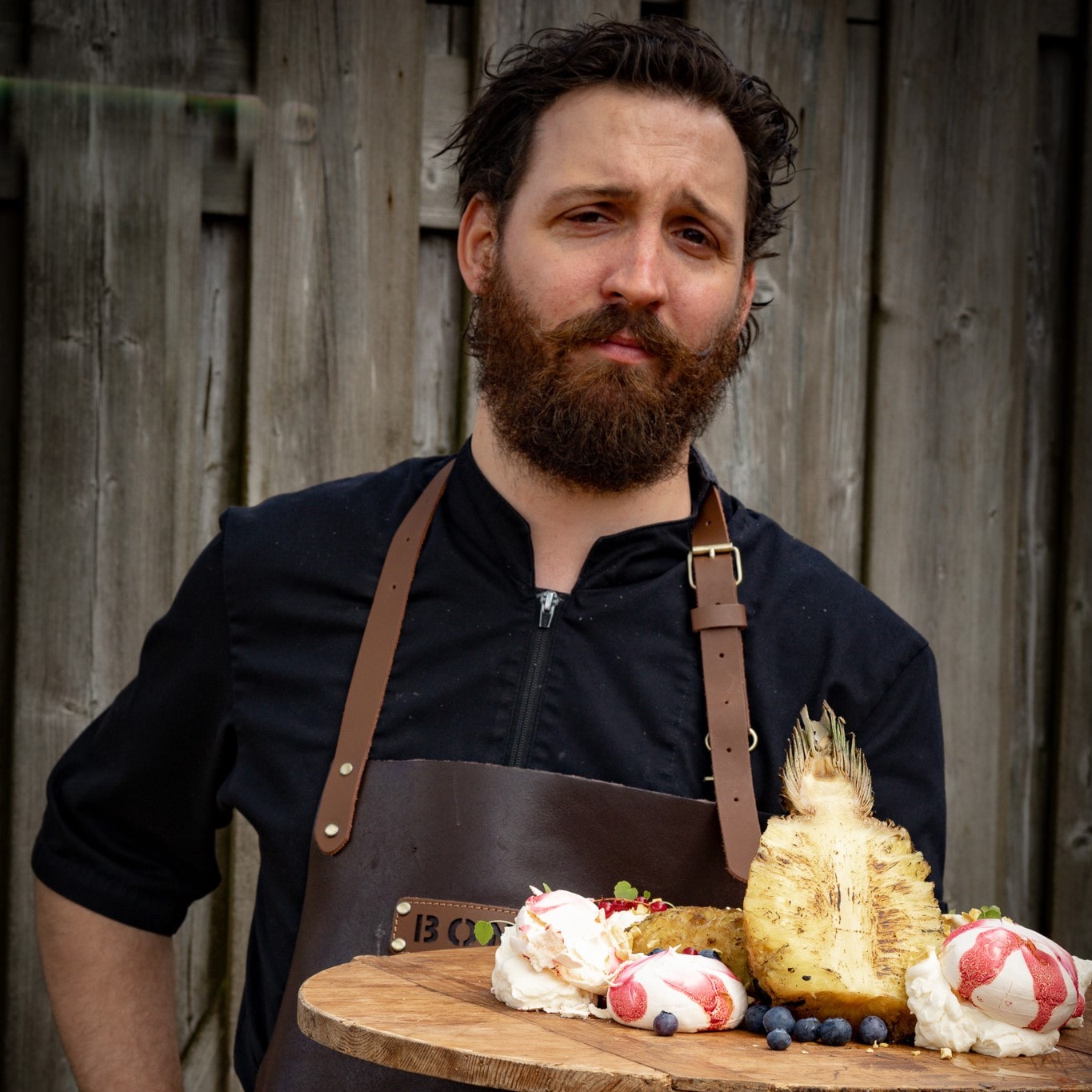 Firebowl cooking as BonFeu chef