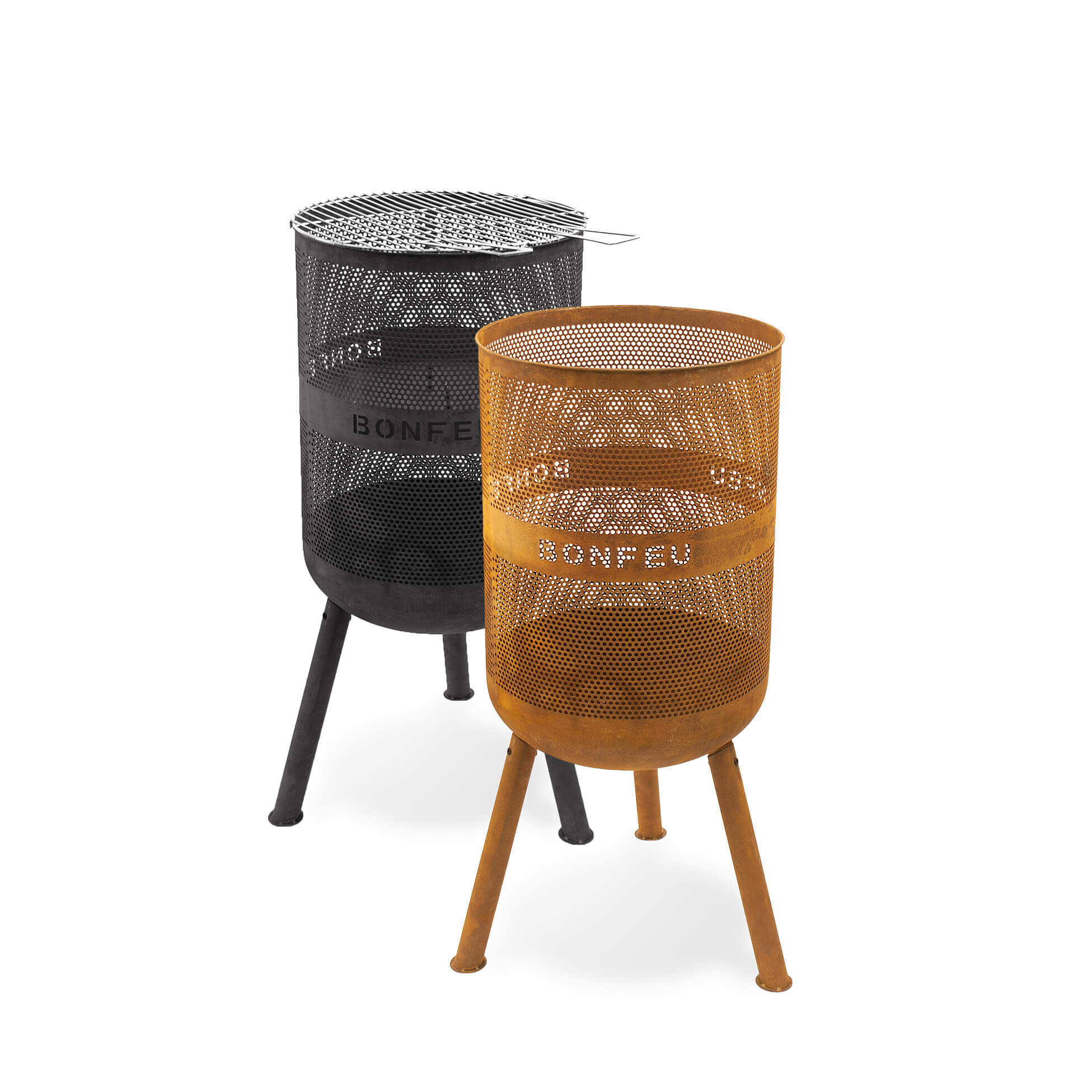 Product picture of the BonFeu BonVes 45 black and rust